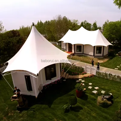 Large Luxury Camping Tent Hotel Resort Safari Tent Luxury Camp Luxury  Tent