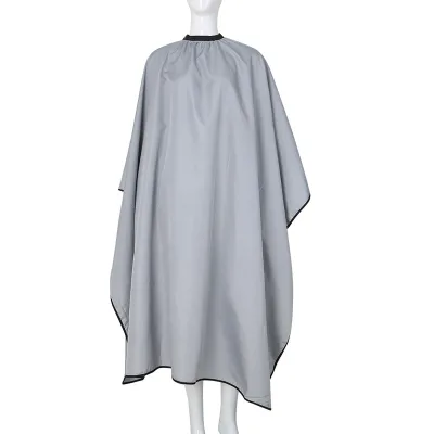 Hook Hair Salon Waterproof Pongee Hairdressing Cape Wholesale Barber Gown Heat-Resistant Large Size Customized Logo Model SC12