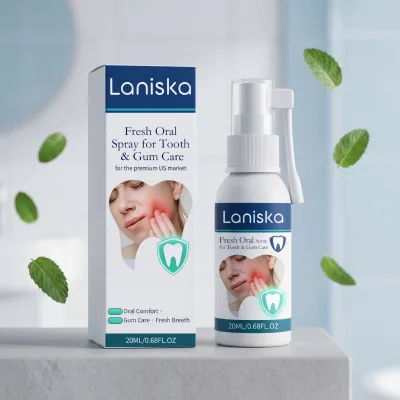 Oral Care Liquid Spray Gentle Pain Relief with Refreshing Comfortable Easy to Use Multi-Purpose Oral Hygiene Product