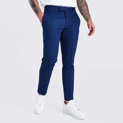 Men's Business Gentleman Wrinkle-resistant and Ironing Stretch Suit Pants High-end Fall Men's Slim Straight Leg Casual Pants