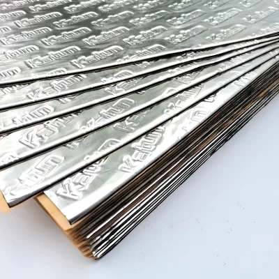 Katun Self-adhesive Butyl Rubber Car Soundproof Damping Sound Deadening Material Custom Car Sound Deadening Mat