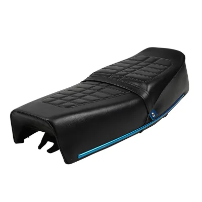 Premium Classic Style Motorcycle Seat with Quilted Leather Design and Universal Compatibility Motorcycle Seat for CG 125 CG 150