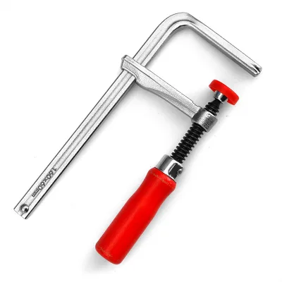 Small Wholesale Various Styles of Woodworking Track Clip with Wooden Handle Factory Production Sales of Laboratory Clamps