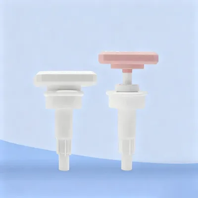 PP Lotion Dispenser Pump with Screw Cap 100mL Capacity Smooth Ribbed Closure Non-Refillable for Jars & Bottles Personal Care
