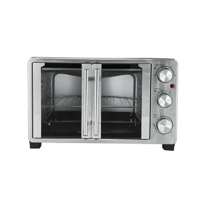 XY All Stainless Steel 23L French-style Double-door Electric Oven