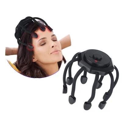 Home Office Head Health Care Massager Portable Wireless Rechargeable Scalp Relaxation Meridian Massager