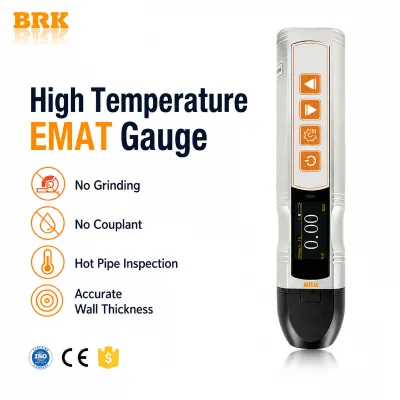 EMT-100 EMAT High Accuracy Ultrasonic Thickness Measurement Instrument for Boiler Vessel and Pipeline Maintenance
