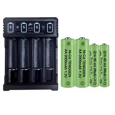 No5 No7 Rechargeable Batteries & Charger Set-Large Capacity 0Wh Toy Battery Made in China