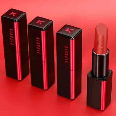 Classic Elegant Black Matte Lipstick High Quality Long Lasting Waterproof Moisturizing Lipsticks Cosmetics Makeup Wholesale Bulk
