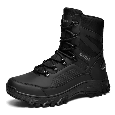 Factory Direct Sales of the Latest Wear-resistant Shock-absorbing Hiking Boots Waterproof and Non-slip Tactical Boots