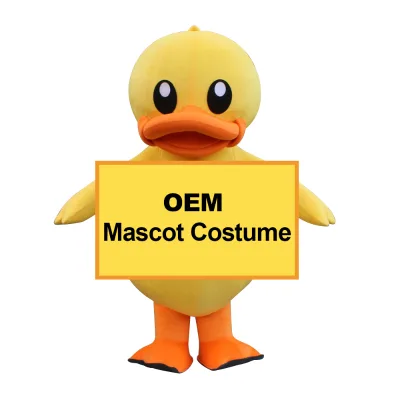 Custom Adult Unisex Duck Costume Walk Clothing Cosplay Advertising Commercial Activities Animal Panda Anime Rabbit Helmet