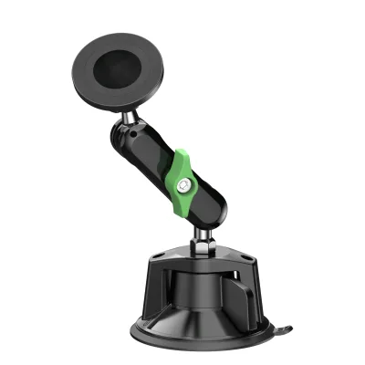 Magnetic Phone Holder Vacuum Suction Phone Holder Adjustable Mount Auto Internal Supplies for Vent Windshield Dashboard Gym Desk
