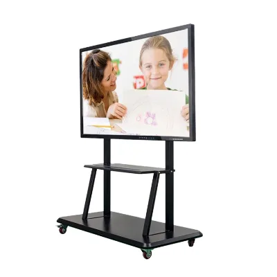 32-Inch UHD LCD Conference Writing Board Metal Aluminum IFP with 10-Point Touch for Education