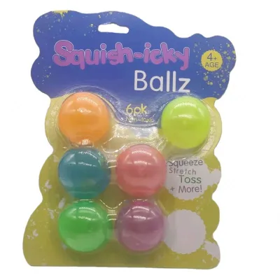 Best Seller Relieve Anti Stress Sticky Squishy Toys Glow Sticky Ceiling Splat Target Ball Catch Throw Balls Stick Wall Ball