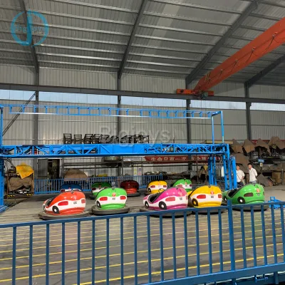 Carnival Game Mobile Fairground Foldable Bumper Car With Trailer Attraction Amusement Park Rides