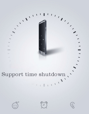 BENJIE 1.8inch Screen Student MP3/Video Walkman with for 5.3 16GB/256GB Memory Zinc Alloy Built-in Speaker E-Book Support
