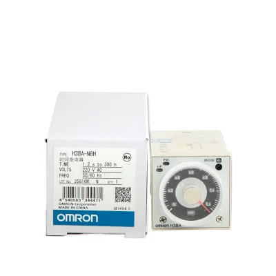 New Authentic Original OMROM Time Relay H3BA-N H3BA-N8H H3BA-X8HA H3BA-X8HB H3BA-X8HC X8HB X8HC DC24V AC220V 1 Hour PC