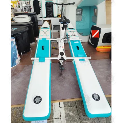 Racing Inflatable Floating Water Bike-Durable & Portable 100-500kg Capacity Customizable Color & Logo