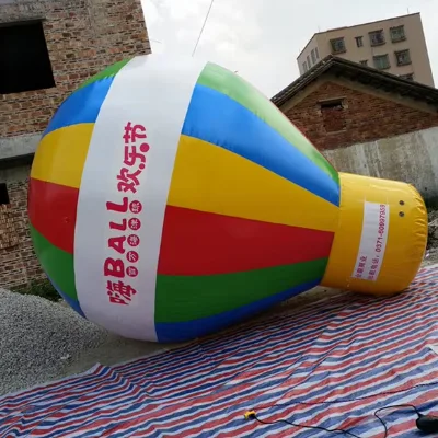 Advertising Hot Air Ground Balloon Inflatable Balloon Toys Custom Inflatable Hot Air Balloon for Sale