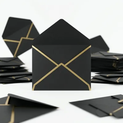 Low MOQ Personalized Branded Packaging Envelopes for Jewelry, Seeds, and Small Gifts