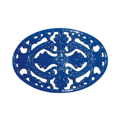 19cm Hot Selling New Design Chinese Manufacturing Supplier Popular Enamel Cast Iron Trivet for Cast Iron Cookware