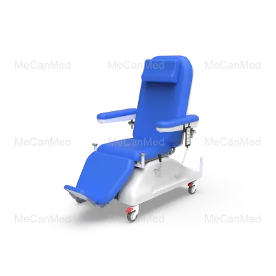 Hemodialysis Furniture Adjustable Electric Dialysis Chair Reclining Hemodialysis Chair with Wheel and Table
