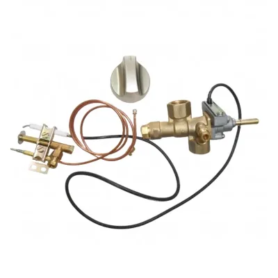 Auto Shutoff Gas Safety Valve 1/2" Brass for Commercial Soup Kettles Household Use