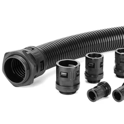 PG11 Flexible Cable Conduit Glands for AD15.8 Conduit Polyamide Flexible Pipe Fitting Industrial Conduit Fittings Electrical