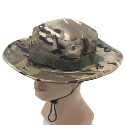 Unisex Outdoor Sun Hats Bucket Boonie Foldable UV Protection Polyester Sporty Hiking Beach Fishing Camping