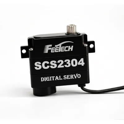 Feetech SCS2304 Serial Bus Servo 6V 3kg Coreless Motor Metal Gear Durable 15T Spline for Robot Joint DIY Maker Robot Smart Home