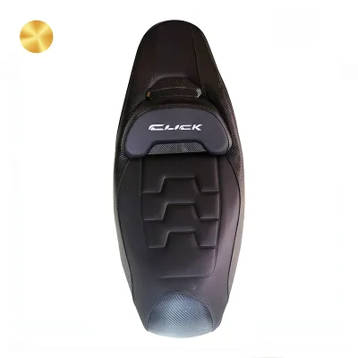 CLICK150 Modified Seat Cushion Set Thickened Sponge Leather Seat Cover CLICK160 Seat Leather Cover Motorbike Accessories