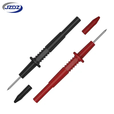 JZDZ Test Probe 4mm Banana Socket to Pin Needle Piercing Tester for Multimeter Meter J.30012
