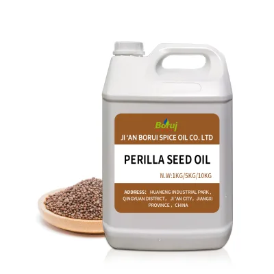 High Quality Natural Perilla Seed Essential Oil for Diffuser Aromatherapy Skincare Hair Growth Perfume Making