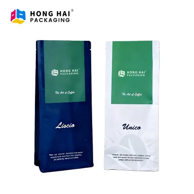 Heat Seal Coffee Bags With Valve and Zipper Clear Window 1KG Sustainable Eco Friendly for Coffee Bean Storage Airtight Seal