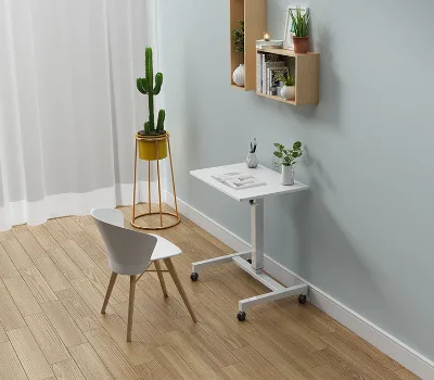 Pneumatic Sit to Stand Gas Lifting Desk Frame Standing High Height Adjustable Desk