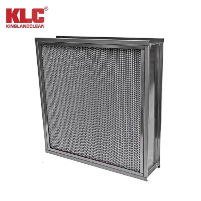 Wholesale High efficiency Aluminum filter Good Quality Clapboard Hepa Air Purifier Filter With Clapboard