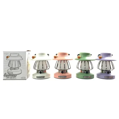The Retro Camping Lantern With Intelligent Dimming & Type C Charging 3 Adjustable Modes