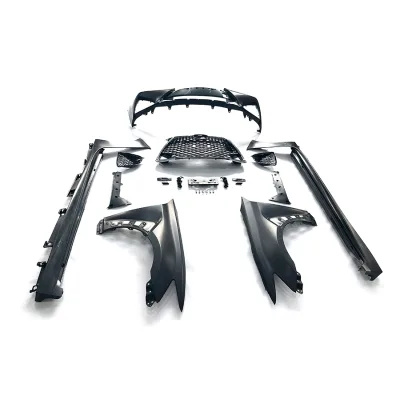 GS 13-15/16-20y Old to New GS-F 2016y Body Kit with Headlamp and Tail Lamp for LXU GS to GSF Bumpers Grille Fenders and Lights