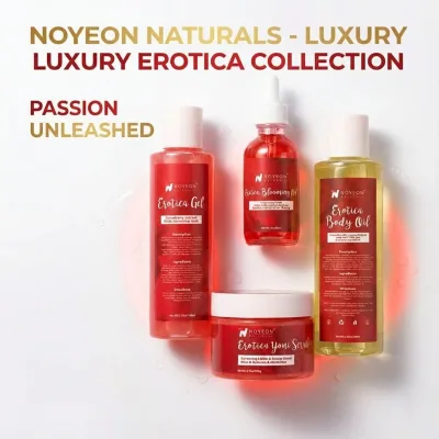 Private Label Erotica Series Yoni Care 4piece Kit OEM pH Balanced Antibacterial Odor Removal Scrub Body Intimate Oil Wash