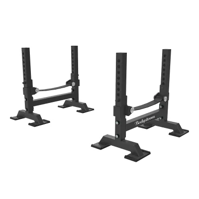 Gym Equipment Belt Squat Rack Heavy Duty Q235 CE Certified Adjustable Height Bodystorm DB82 1 Year Warranty Factory Direct Sale