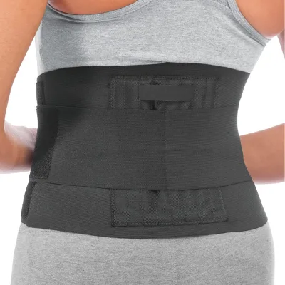 High Elastic Lumbar Waist Support Belt Back Support Corset Compression Belt Waist Lumbar Support Belt with Adjustable Straps