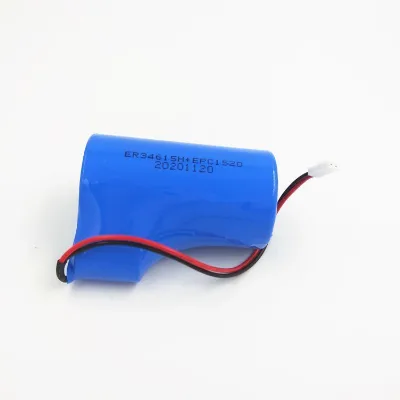 Long-Lifetime Primary Lithium Customized 10-Year Er34615+EPC1520 External Capacitor XH2.54 SM 51005 Connector Toys RoHS