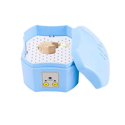 3 -6 Hours Time Setting Hearing Aids Dryer Dehumidifier for Hearing Aid Electronic Dryer Dehumidifier at Home Maintenance