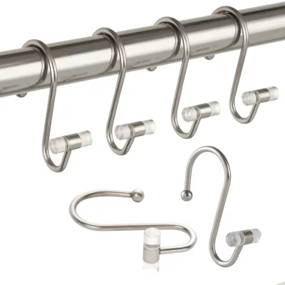 High quality customized stainless steel colored multifunctional bathroom towel hooks