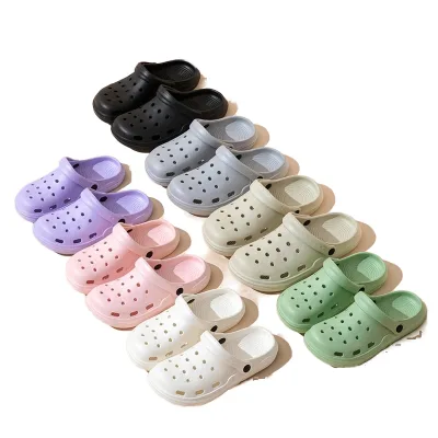 2024 Summer Soft Sole Beach Sandals Women Sandals Thick Bottom Home Slides Indoor Shoes