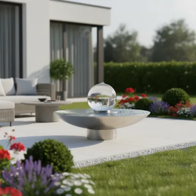Eco-Friendly Solar Powered Waterproof Modern Garden Screen for Private Luxury Estate