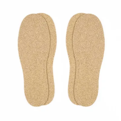 2025 Excellent Odor Resistant Natural Cork Insoles for Shoes