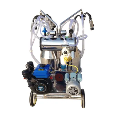 Wholesale Price Milking Machine  for Cows Goat Milk Sucking Machine With Electric Motor and Gasoline Engine