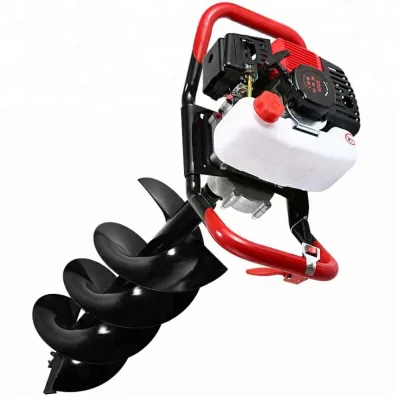 CE Two Stroke Digging Tools 43cc Earth Drill Earth Auger