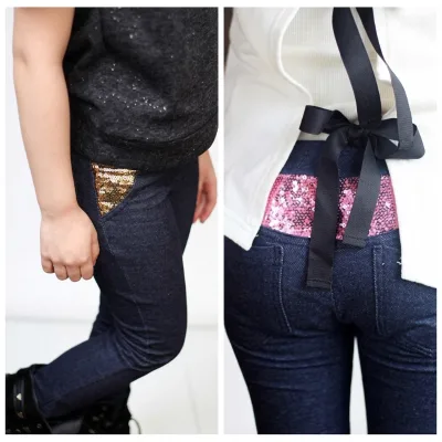 Wholesale E2woo Kid Girl Plus Size Tight Denim Jeans Quick Dry Eco-Friendly Waterproof Breathable Windproof Color Fade Proof OEM